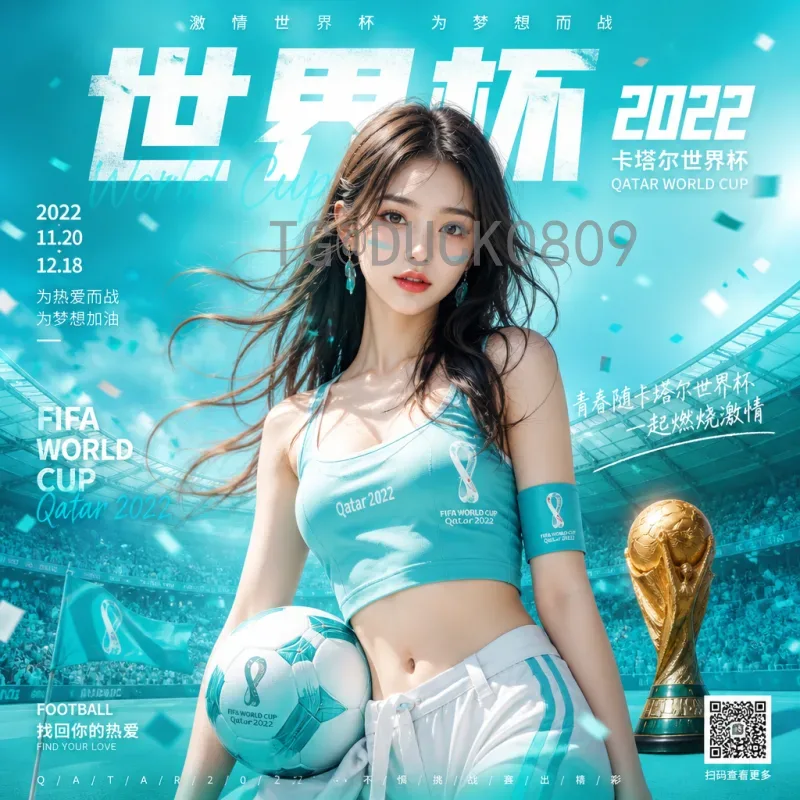 2026世界杯海报插画：艺术与激情的视觉盛宴